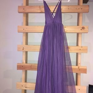 On the runway maxi dress - Light purple